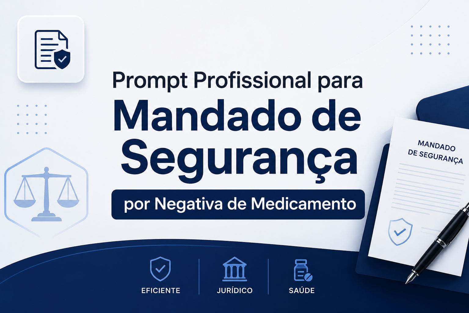 Prompt Profissional para Mandado de Segurança por Negativa de Medicamento