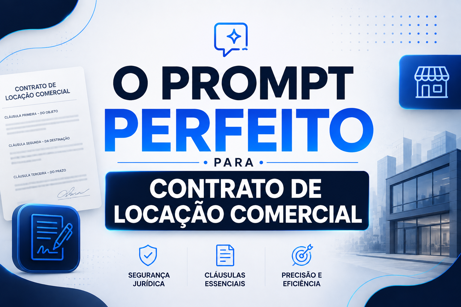 O Prompt Perfeito para Contrato de Locação Comercial