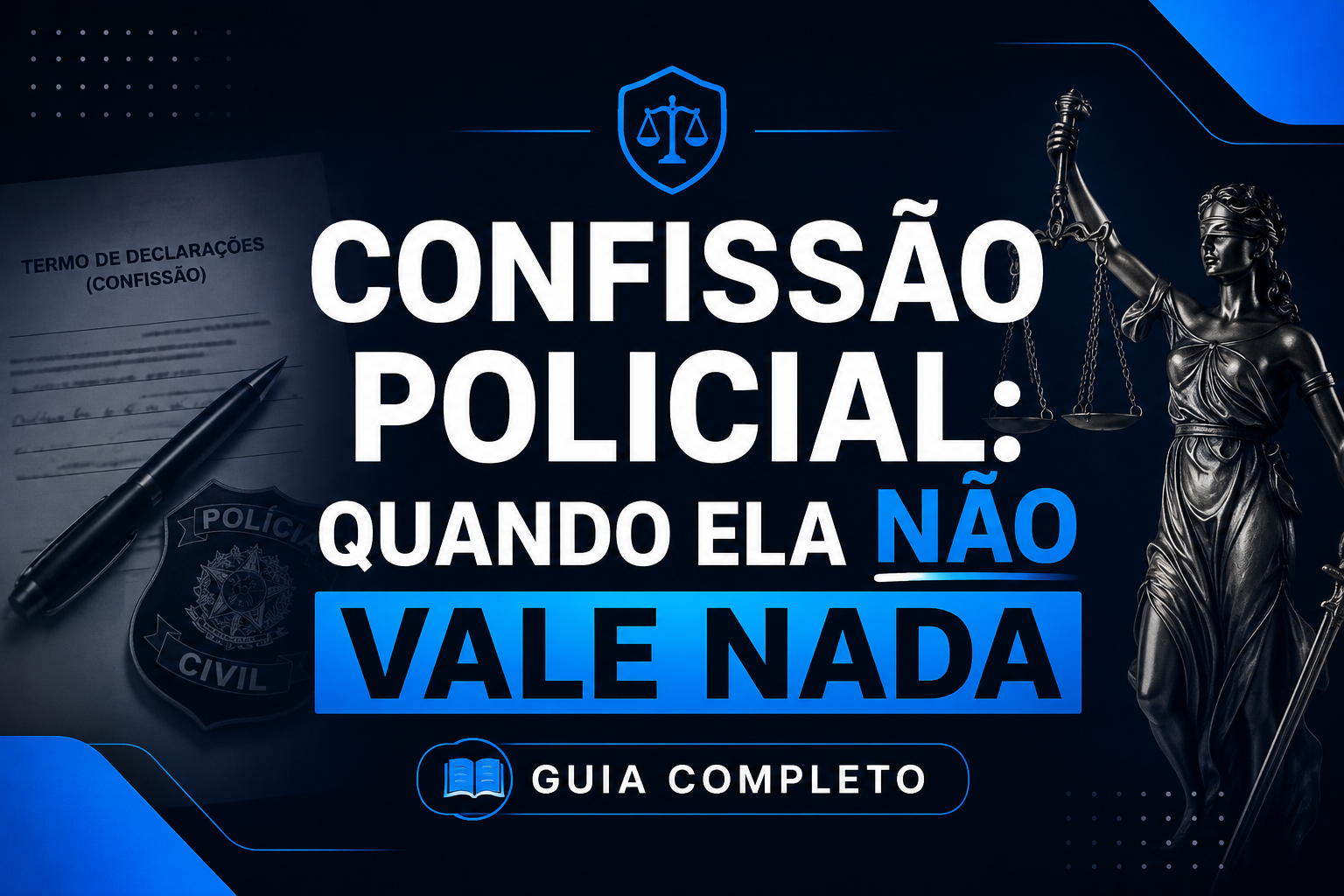 Confissão Policial: Quando Ela NÃO Vale Nada - Guia Completo